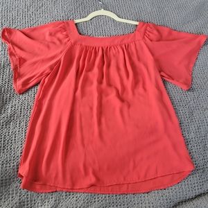 Small Red Loft Top